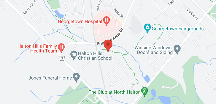 map of #503 -200 HALTON HILLS DR